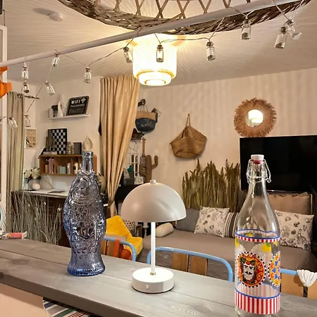 Boho Apartement Am Hafen,Mit Fahrradern Świnoujście Exterior foto