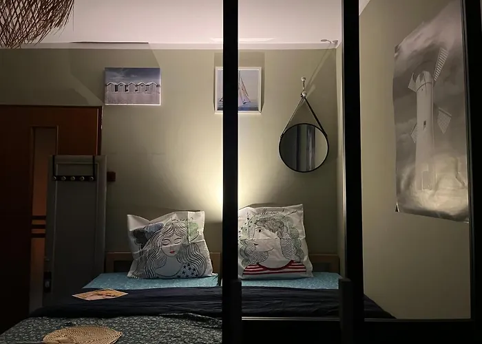 Boho Apartement Am Hafen,Mit Fahrradern