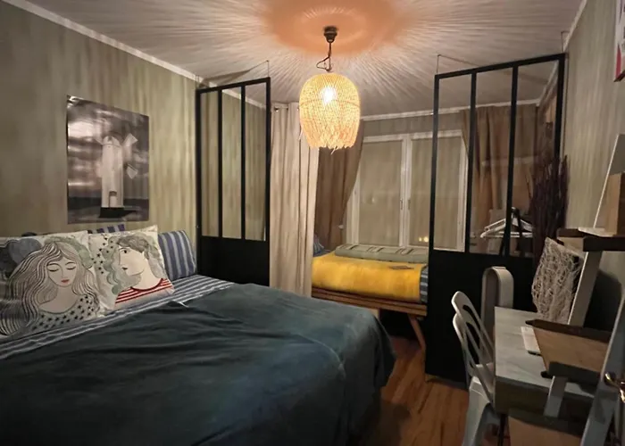 Boho Apartement Am Hafen,Mit Fahrradern