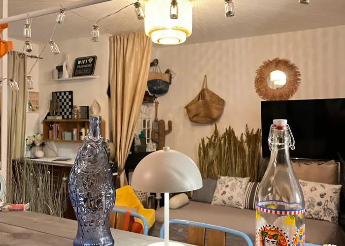 Boho Apartement Am Hafen,Mit Fahrradern